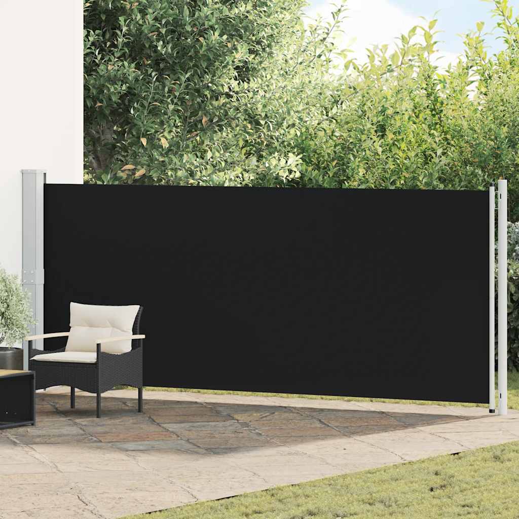JUNG Vida Seitenmarkise Ausziehbar 600x160 cm Schwarz
