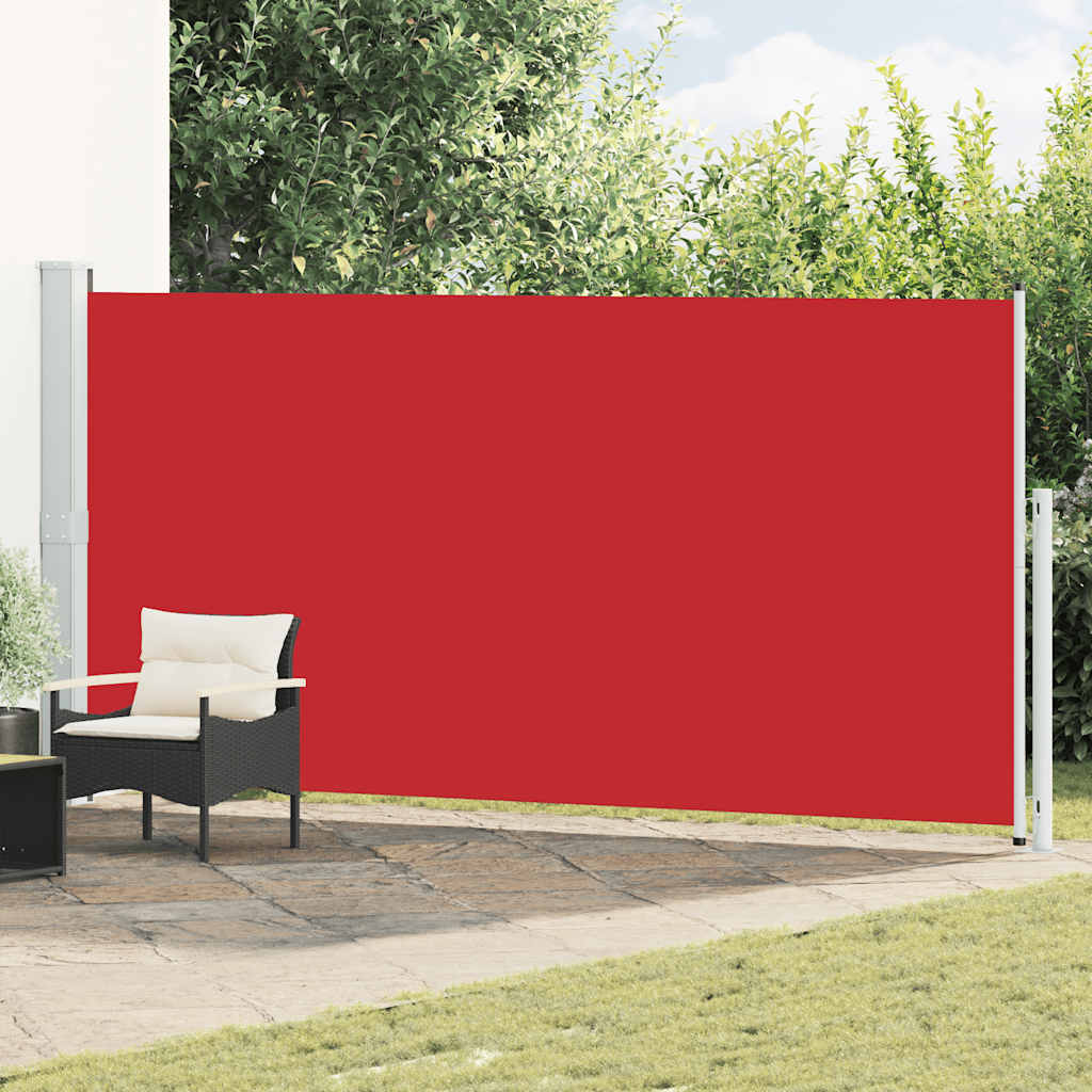 JUNG Vida Seitenmarkise Ausziehbar 180x500 cm Rot