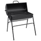 JUNG Vida Grill mit 2 Grillrosten Schwarz 80x95x90 cm Stahl