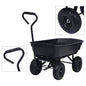 JUNG Vida Garten-Kippwagen 300 kg 75 L Schwarz
