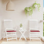 JUNG Vida Gartenstuhl-Kissen 2 Stk. Weinrot 50x50x3 cm Oxford-Gewebe