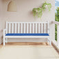 JUNG Vida Gartenbank-Auflage Königsblau 200x50x4 cm Oxford-Gewebe