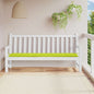 JUNG Vida Gartenbank-Auflage Hellgrün 200x50x4 cm Oxford-Gewebe