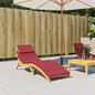 JUNG Vida Sonnenliegen-Auflage Weinrot 186x58x4 cm Oxford-Gewebe
