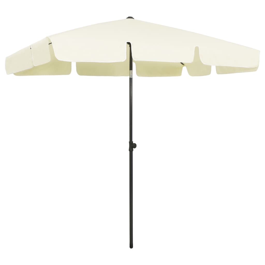 JUNG Vida Strandschirm Sandgelb 200x125 cm