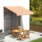 JUNG Vida Markisenbespannung Gelb und Orange 3x2,5 m