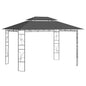 JUNG Vida Pavillon 4x3x2,7 m Anthrazit 160 g/m²