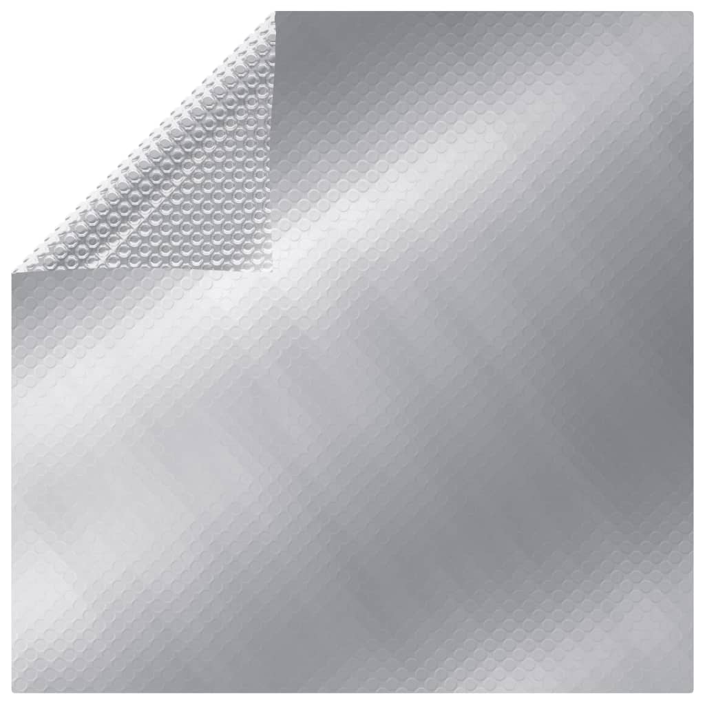 JUNG Vida Rechteckige Poolabdeckung 1000x600 cm PE Silbern