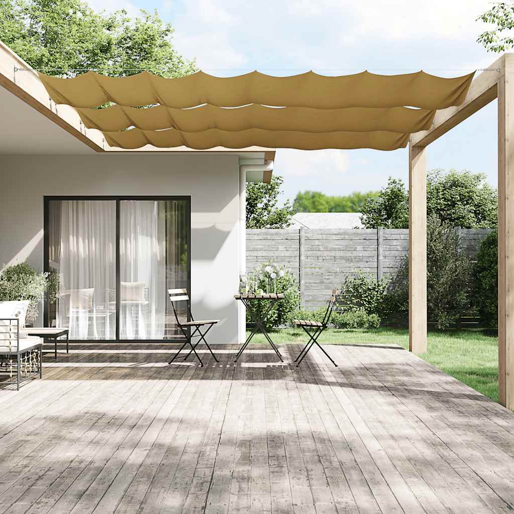 JUNG Vida Senkrechtmarkise Beige 140x800 cm Oxford-Gewebe