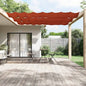 JUNG Vida Senkrechtmarkise Terrakotta 180x800 cm Oxford-Gewebe