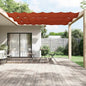 JUNG Vida Senkrechtmarkise Terrakotta 180x1200 cm Oxford-Gewebe