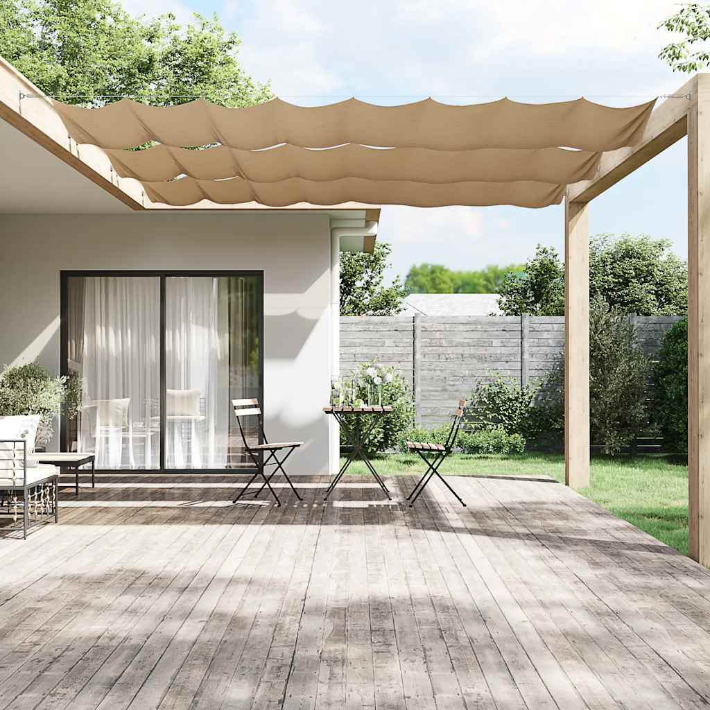 JUNG Vida Senkrechtmarkise Taupe 100x1000 cm Oxford-Gewebe