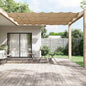 JUNG Vida Senkrechtmarkise Taupe 140x600 cm Oxford-Gewebe