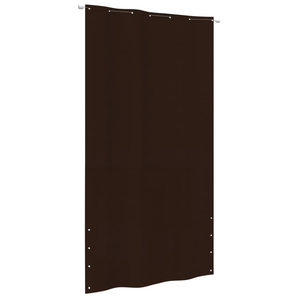 JUNG Vida Balkon-Sichtschutz Braun 140x240 cm Oxford-Gewebe