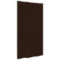 JUNG Vida Balkon-Sichtschutz Braun 140x240 cm Oxford-Gewebe