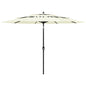 JUNG Vida Sonnenschirm mit Aluminium-Mast 3-lagig Sandfarbe 3 m