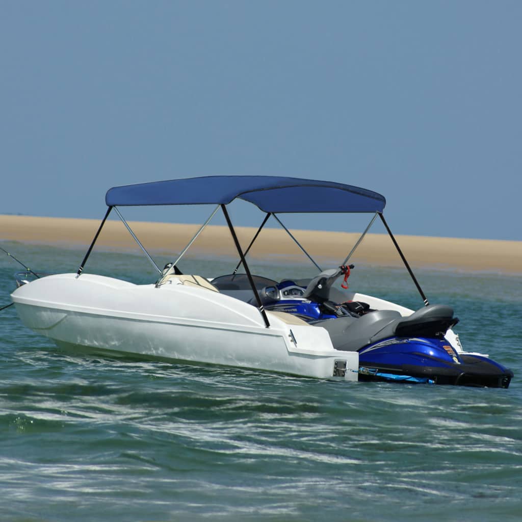JUNG Vida 2-Bow Bimini Top Marineblau 150x120x110 cm