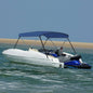 JUNG Vida 2-Bow Bimini Top Marineblau 150x120x110 cm
