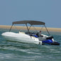 JUNG Vida 2-Bow Bimini Top Anthrazit 180x130x110 cm