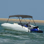 JUNG Vida 3-Bow Bimini Top Anthrazit 183x140x137 cm