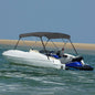 JUNG Vida 3-Bow Bimini Top Anthrazit 183x160x137 cm