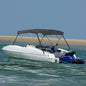 JUNG Vida 3-Bow Bimini Top Anthrazit 183x196x137 cm