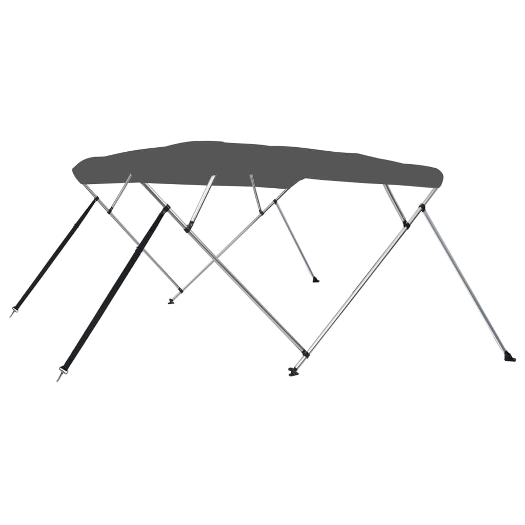 JUNG Vida 4-Bow Bimini Top Anthrazit 243x196x137 cm