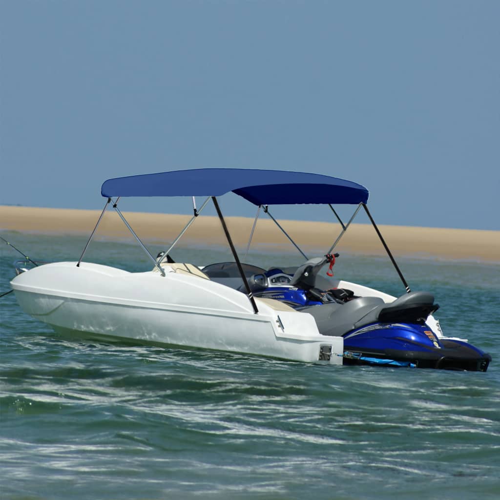 JUNG Vida 4-Bow Bimini Top Marineblau 243x(230-244)x137 cm