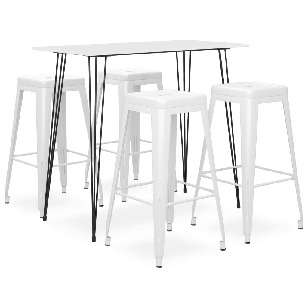 JUNG Vida 5-tlg. Bar-Set Weiß