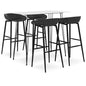 JUNG Vida 5-tlg. Bar-Set Weiß und Schwarz