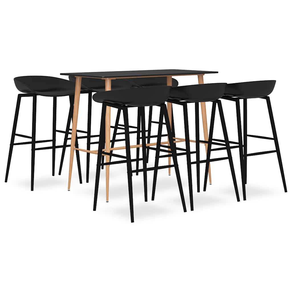 JUNG Vida 7-tlg. Bar-Set Schwarz