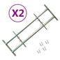 JUNG Vida Fenstergitter Verstellbar für Fenster 2 Stk. 1000-1500 mm