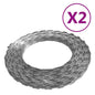 JUNG Vida BTO-22 Natodraht Klingendraht 2 Stk. 100 m Stahl