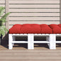 JUNG Vida Palettenkissen Rot 120x80x12 cm Stoff