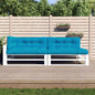 JUNG Vida Palettenkissen 5-tlg. Blau Stoff