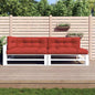 JUNG Vida Palettenkissen 5-tlg. Rot Stoff