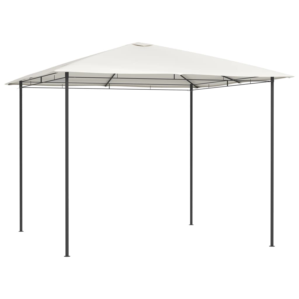 JUNG Vida Pavillon 3x3x2,6 m Creme 160 g/m²