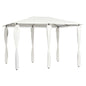 JUNG Vida Pavillon mit Pfostenabdeckungen 3x4x2,6 m Creme 160 g/m²