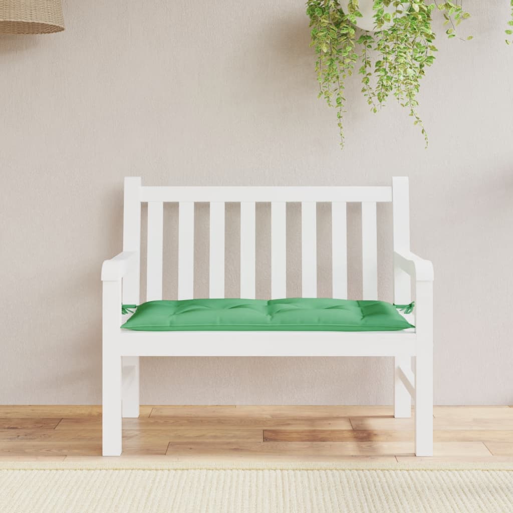 JUNG Vida Gartenbank-Auflage Grün 100x50x7 cm Oxford-Gewebe
