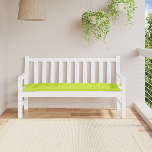 JUNG Vida Gartenbank-Auflage Hellgrün 150x50x7 cm Oxford-Gewebe