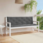 JUNG Vida Gartenbank-Auflage Anthrazit 150x(50+50)x7 cm Oxford-Gewebe