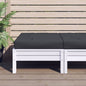 JUNG Vida Palettenkissen Schwarz 60x60x6 cm Oxford-Gewebe