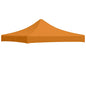JUNG Vida Partyzelt-Dach 3x3 m Orange 270 g/m²