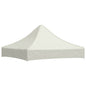 JUNG Vida Partyzelt-Dach 2x2 m Creme 270 g/m²