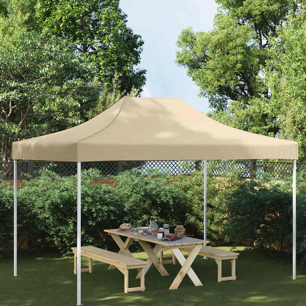JUNG Vida Partyzelt-Dach 4x3 m Beige 270 g/m²