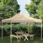 JUNG Vida Partyzelt-Dach 4x3 m Beige 270 g/m²