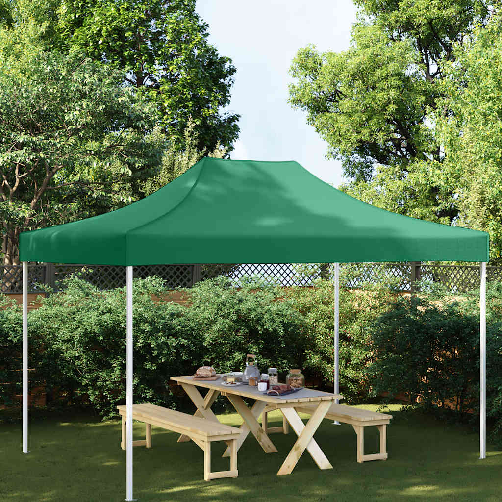 JUNG Vida Partyzelt-Dach 4x3 m Grün 270 g/m²