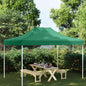JUNG Vida Partyzelt-Dach 4x3 m Grün 270 g/m²