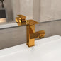 JUNG Vida Waschbeckenarmatur mit Herausziehbarer Brause Golden 157x172 mm