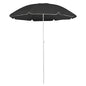 JUNG Vida Sonnenschirm mit Stahlmast Anthrazit 180 cm